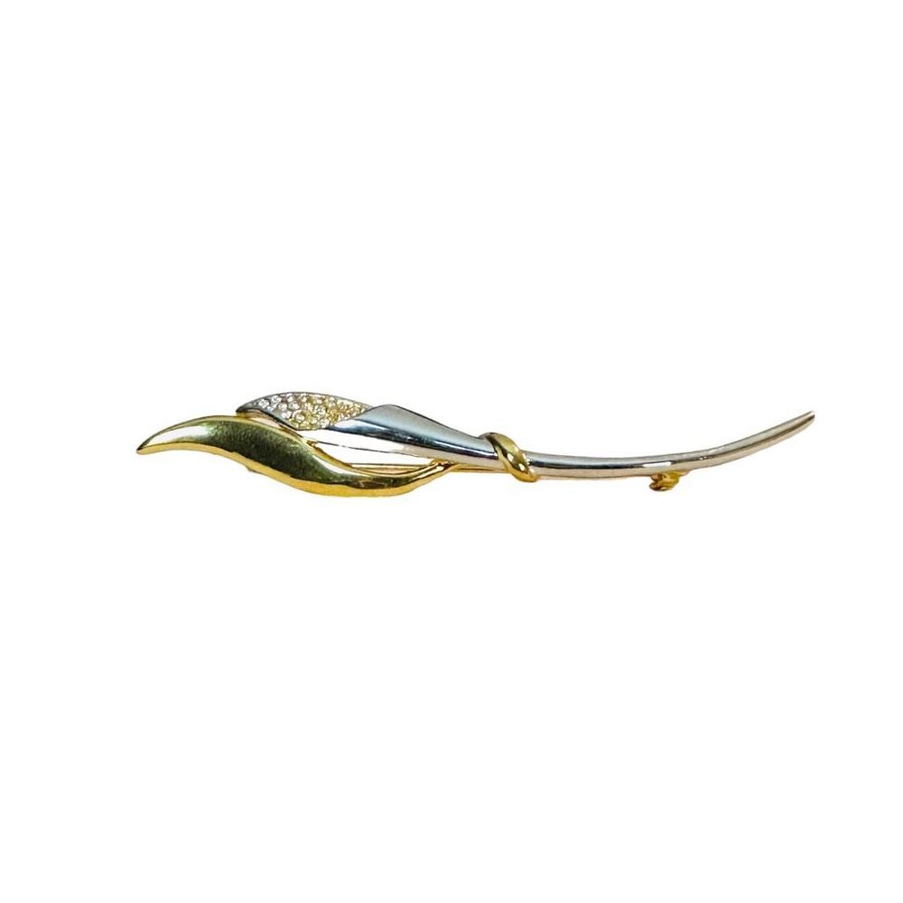 Giani Valentino Gold & Silver Pin Brooch
